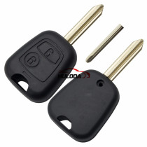 For Citroen remote key shell with SX9 blade WITHOUT LOGO