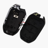 For Peugeot 3 button remote key blank with VA2 blade