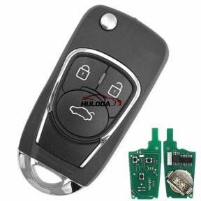 For Buick style B22 3 button remote key For KD300,KD900,URG200,mini KD and KD-X2 generate new keys ,For produce any model  remote