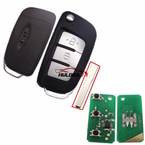 3 Button Flip Remote Key For Ford Fiesta Focus with 433mhz and 315mhz