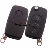 For VW 3+1 Button remote key blank with 1616 battery model (Audi Style)