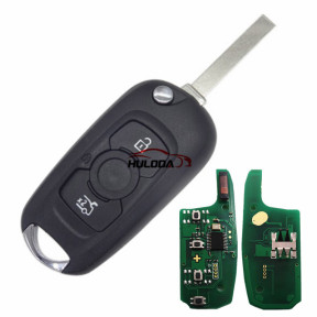 For Opel 3 button Flip remote key with PCF7961E 433Mhz HITAG 2 46CHIP  For Opel /Vauxhall Astra K 2015-2017