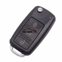 For VW Touareg 3 button remote key blank with HU66 blade
