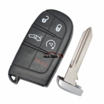 For GM 4+1 button flip remote key shell