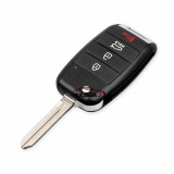 For KIA 3+1 button flip remote key blank please choose which  key blade in your need