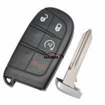 For GM 3+1 button flip remote key shell