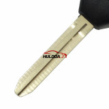 For Toyota 3 button remote key blank with TOY43 blade  with logo