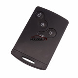 Alfter Market For Renault Clio III 4 button keyless Remote key without logo used for after 2013 year car.
