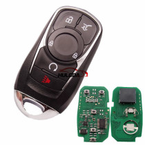for Buick Keyless Smart 4+1 button remote key with 7952E HITAG2 46chip- 315mhz ASK model