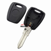 For FIAT transponder key blank with black color （can put TPX long chip) NO LOGO