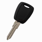 For FIAT transponder key blank with black color （can put TPX long chip) NO LOGO