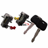 Car Door Lock With key (L+R) For Corolla AE100 93-97 GEO PRIZM 69051-1234 69051-12340 69051-1234/60 69052-1234/60