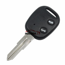 For Chevrolet 2 button remote key blank with Left blade
