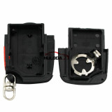 For Audi 2+1 button remote key shell with panic  (1616 battery Small battery)
