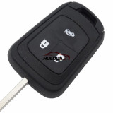 For Chevrolet 3 button remote key blank  (No Logo)