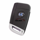 For VW style New B15 3 button  smart remote key For  KD-X2 generate new keys ,For produce any model  remote