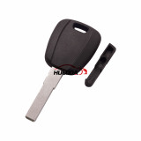 For Fiat transponder key blank -(can put TPX long chip and Ceramic chip) blank color is black ,with SIP22 blade