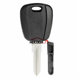 For Fiat transponder key blank  with GT15R blade(can put TPX long chip and Ceramic chip) blank color is black ,with SIP22 blade