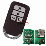 For Honda style KYDZ Smart Remote  Key HDZN-4 button remote pcf7942 HITAG2 46chip 433MHZ