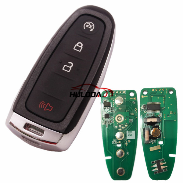 For Ford keyless 3+1 button remote key with PCF7953 AC1500 chip-434mhz ASK model