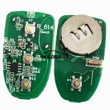 Face to face to learn the fix code remote, Frequency is 315MHz/433MHz/Ajust frequency， you can choose Battery is CR2016*2
