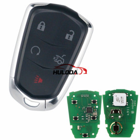 For Cadillac style ZB05 4+1 button  smart remote key For  KD-X2 generate new keys ,For produce any model  remote