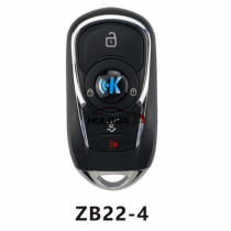 For Buick style ZB22 4 button  smart remote key For  KD-X2 generate new keys ,For produce any model  remote