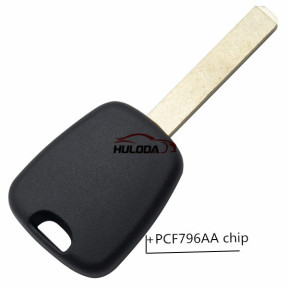 For Citroen transponder key with 7936 chip with VA2&307 blade