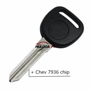 For Chevrolet transponder key with Chevrolet  7936 chip inside