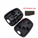 For Citroen transponder key with 7936 chip with HU83&407 blade