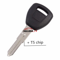 For Honda  Acura Transponder Key - HD103 Style the Logo looks like  H  with T5 chip