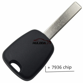 For Citroen transponder key with 7936 chip with HU83&407 blade