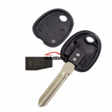 For Hyundai transponder key with right blade with 7936 chip