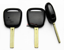 For Toyota 1 button remote key blank with TOY48 blade , Button on the side
