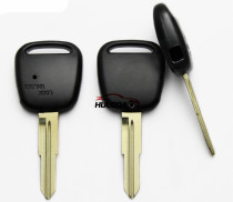 For Toyota 1 button remote key blank with TOY41 blade , Button on the side (No Logo)