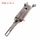 Lishi VA6 lock pick and decoder  together  2 in 1 used for Renault