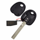 For Hyundai transponder key with right blade with 46 chip