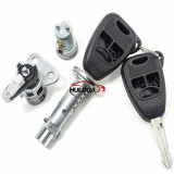 For Chrylser full set lock (ignition lock and left door lock and right door lock)