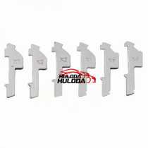 For Honda lock wafer it contains x1,x2,x3,x4,x5,x6  each part has 20pcs