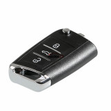 Xhorse MQB Style Remote Key XKMQB1EN 3 Buttons work with MINI Key Tool/VVDI2/Key Tool