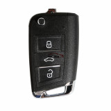 Xhorse MQB Style Remote Key XEMQB1EN 3 Buttons work with MINI Key Tool/VVDI2/Key Tool