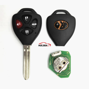 XHORSE VVDI for TOYOTA TYPE UNIVERSAL REMOTE KEY 4 BUTTONS – WIRED  PN: XKTO02EN