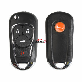 XHORSE VVDI English Version 3+1 Buttons  XKBU02EN for Buick Style Wire Universal Remote Key  for VVDI Key Tool VVDI2