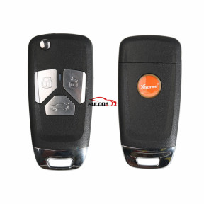 XHORSE VVDI for Audi Style Universal Flip Remote Key With 3 Button  Wireless XKAU01EN