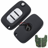 For Benz original smart 3 button remote key with 4A 434mhz PCF7961M