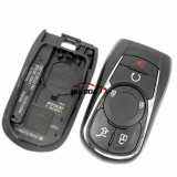 For Buick 4+1 button keyless remote key blank