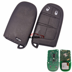 Original For Fiat 2 button remote key with 433Mhz
