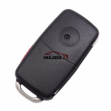 For Audi 3+1 button A8 Remote key blank without panic button