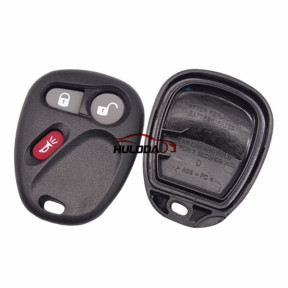 For Cadillac 2+1 button remote key blank Without Battery Place
