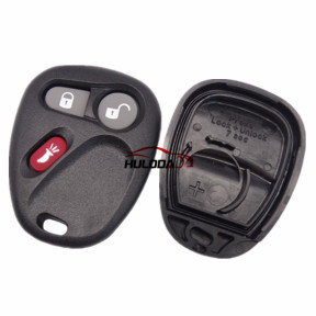 For Cadillac 2+1 button remote key blank With Battery Place